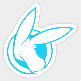 Neon MOULE Head Logo Icon Sticker